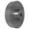 B&B Manufacturing 60-5P15-6A5, Timing Pulley, Aluminum, Clear Anodized,  60-5P15-6A5 - alternate 2